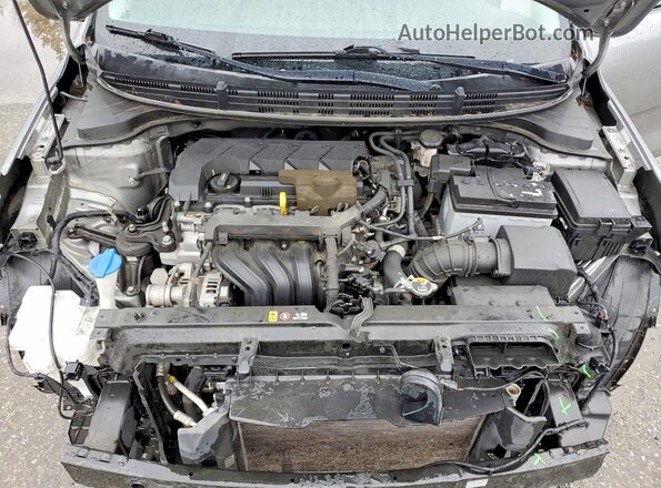 3KPA24AD0ME367341 2021 KIA RIO Silver Вид задньої частини салону