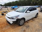 2021 Kia Rio Lx White vin: 3KPA24AD0ME380350