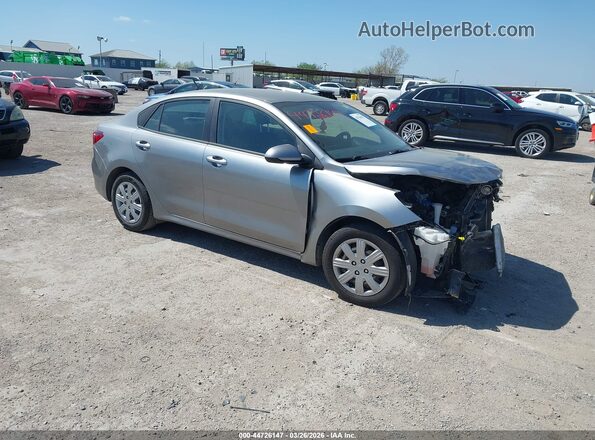 3KPA24AD0ME422452 2021 KIA RIO Серый Передняя правая четверть