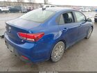 2020 Kia Rio S Синий vin: 3KPA24AD1LE298688