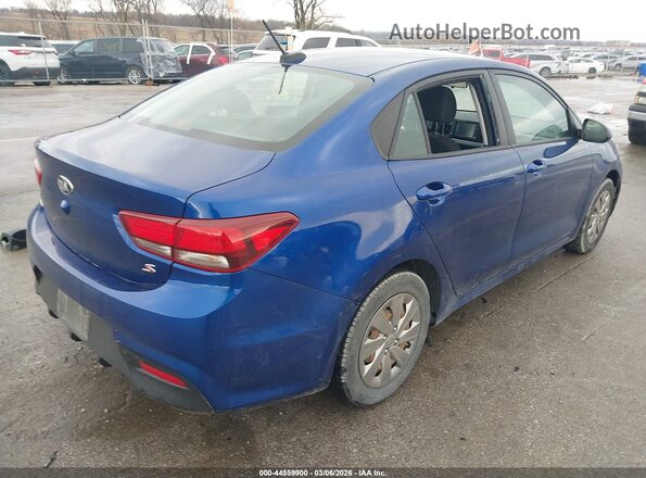 3KPA24AD1LE298688 2020 KIA RIO Синий Задняя правая четверть