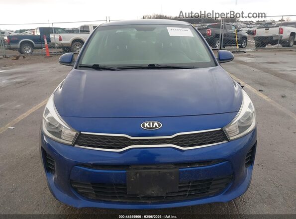 3KPA24AD1LE298688 2020 KIA RIO Синий Вид щитка приборов