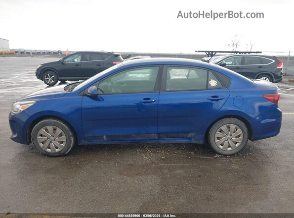 3KPA24AD1LE298688 2020 KIA RIO Синий Панорамный вид салона 360°