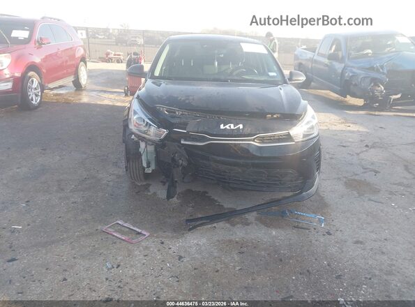 3KPA24AD1NE481494 2022 KIA RIO Черный Вид спереди