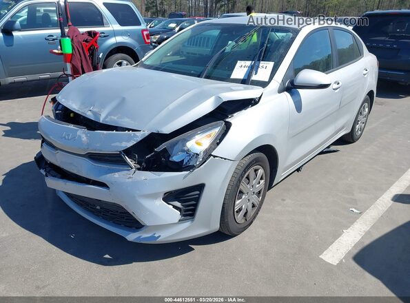 3KPA24AD1PE577113 2023 KIA RIO Серый Передняя левая четверть