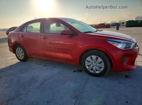 3KPA24AD2LE327986 2020 KIA RIO Красный Передняя правая четверть