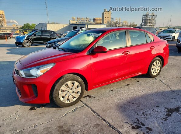 3KPA24AD2LE327986 2020 KIA RIO Красный Передняя левая четверть