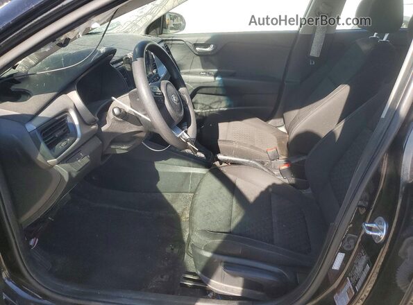 3KPA24AD2LE343833 2020 KIA RIO Black Vista interior delantera
