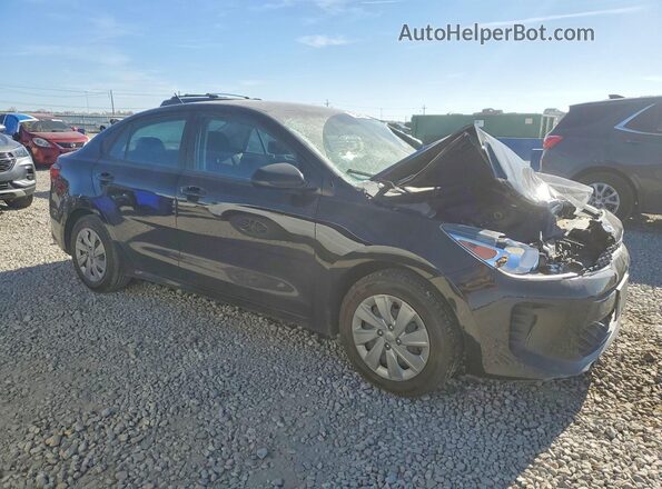 3KPA24AD2LE343833 2020 KIA RIO Black Delantero derecho