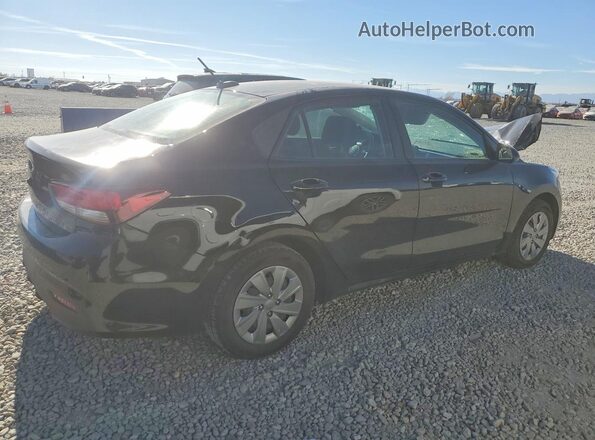 3KPA24AD2LE343833 2020 KIA RIO Black Trasero derecho