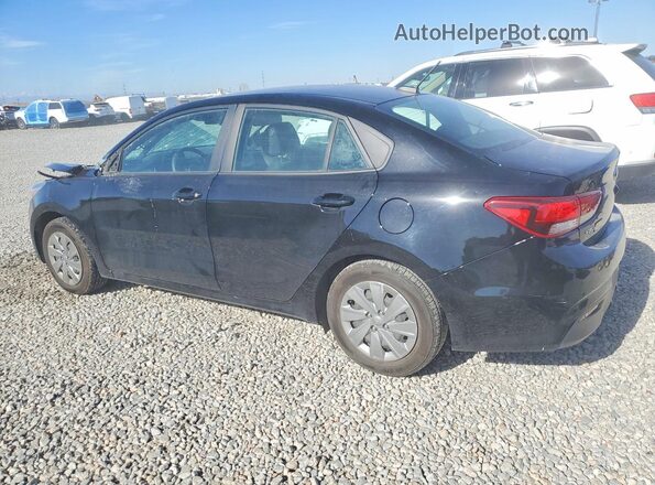 3KPA24AD2LE343833 2020 KIA RIO Black Trasero izquierdo