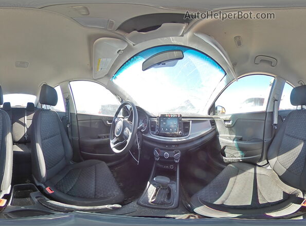 3KPA24AD2LE343833 2020 KIA RIO Black Vista de la etiqueta del VIN