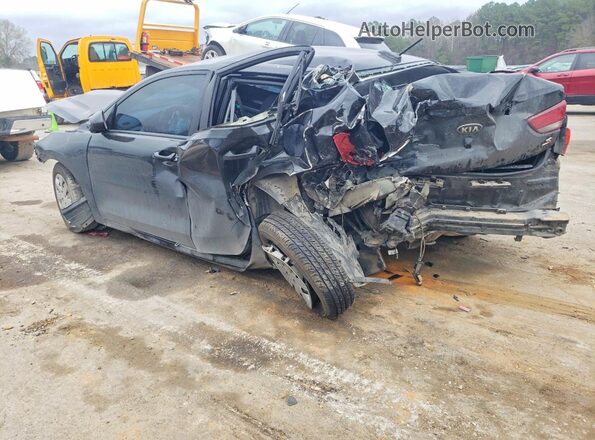 3KPA24AD2ME400596 2021 KIA RIO Black Задня ліва чверть