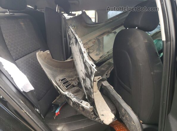 3KPA24AD2ME400596 2021 KIA RIO Black Вид задніх сидінь