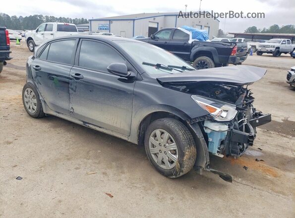 3KPA24AD2ME400596 2021 KIA RIO Black Передня права чверть