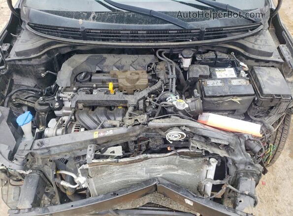 3KPA24AD2ME400596 2021 KIA RIO Black Вид задньої частини салону