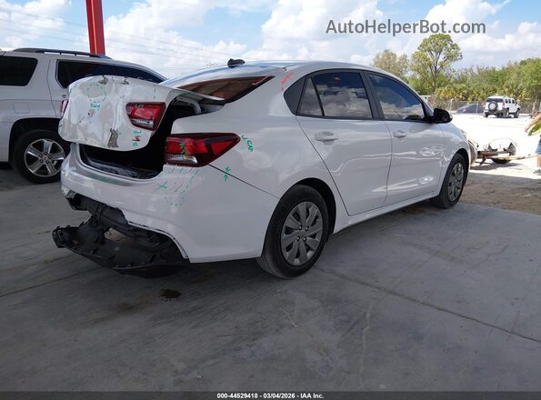 3KPA24AD3LE308895 2020 KIA RIO Белый Задняя правая четверть