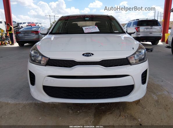 3KPA24AD3LE308895 2020 KIA RIO Белый Вид щитка приборов