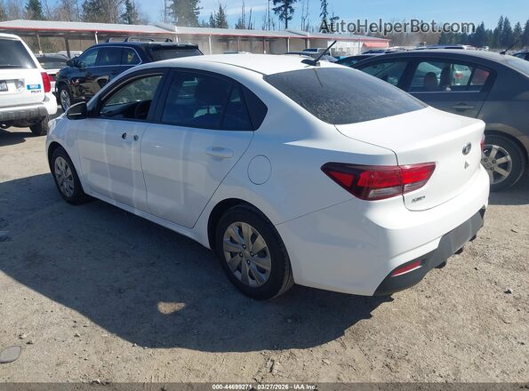 3KPA24AD4LE266186 2020 KIA RIO Белый Задняя левая четверть