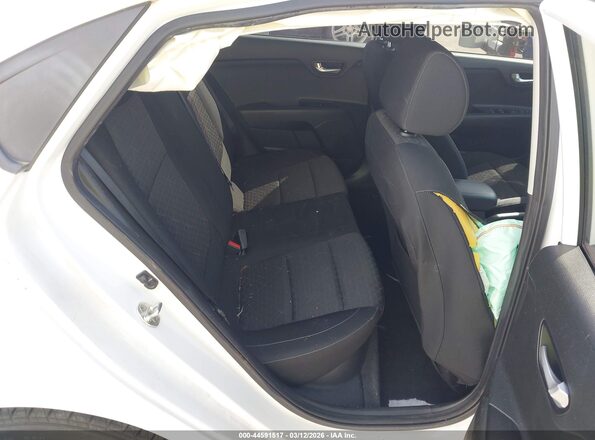 3KPA24AD4LE274580 2020 KIA RIO White Widok naklejki z numerem VIN