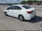 2020 Kia Rio S White vin: 3KPA24AD4LE274580