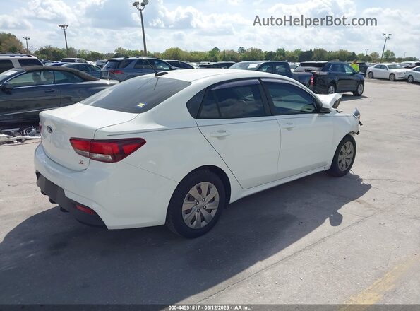 3KPA24AD4LE274580 2020 KIA RIO White Tył prawy