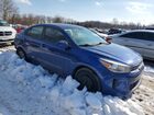 2020 Kia Rio Lx Blue vin: 3KPA24AD4LE275020
