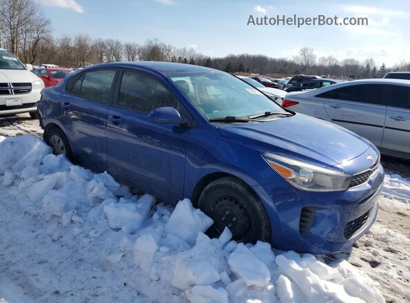 3KPA24AD4LE275020 2020 KIA RIO Blue Przód prawy