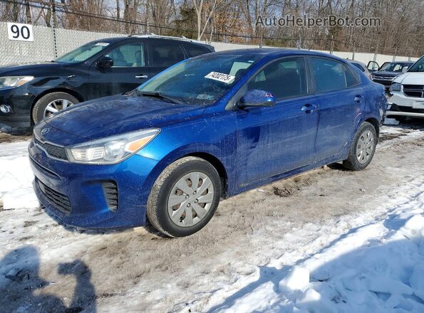 3KPA24AD4LE275020 2020 KIA RIO Blue Przód lewy