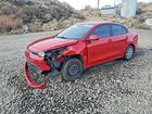 2021 Kia Rio Lx Red vin: 3KPA24AD4ME429243