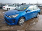 2022 Kia Rio S Синий vin: 3KPA24AD4NE503276