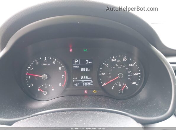 3KPA24AD4PE565747 2023 KIA RIO Черный Вид задних сидений
