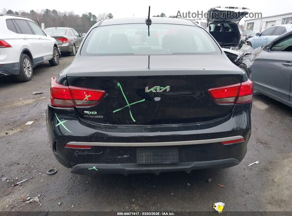 3KPA24AD4PE565747 2023 KIA RIO Черный 