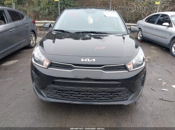 3KPA24AD4PE565747 2023 KIA RIO Черный Вид щитка приборов