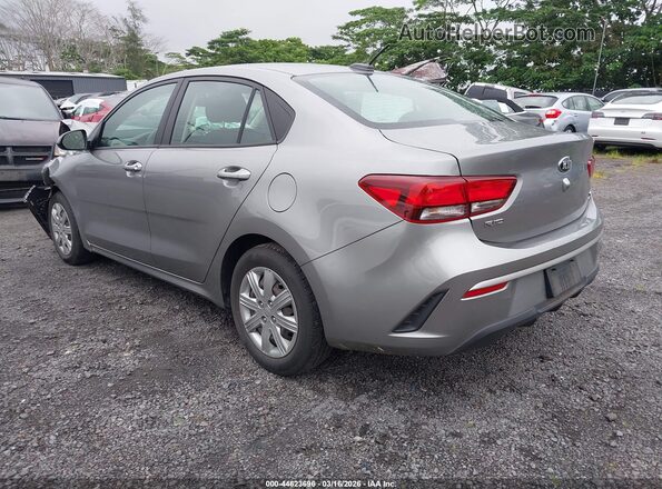 3KPA24AD5ME401158 2021 KIA RIO Gray Հետևի ձախ