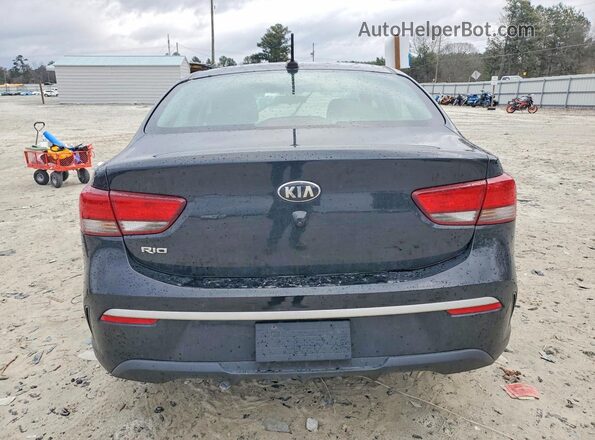 3KPA24AD6ME382832 2021 KIA RIO Черный Вид сзади