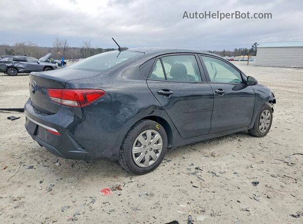 3KPA24AD6ME382832 2021 KIA RIO Черный Задняя правая четверть