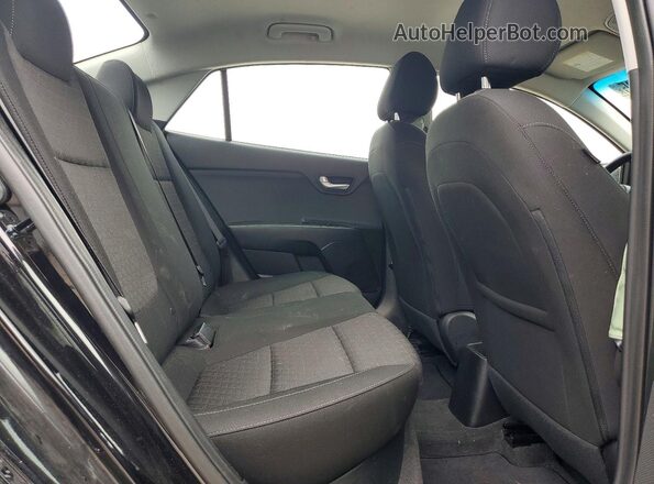 3KPA24AD6ME382832 2021 KIA RIO Черный Вид задних сидений