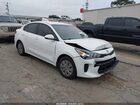2020 Kia Rio S White vin: 3KPA24AD7LE256302