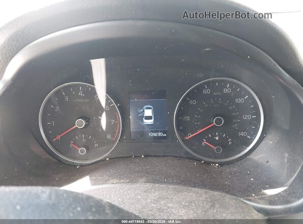 3KPA24AD8LE321125 2020 KIA RIO Серый Вид задних сидений