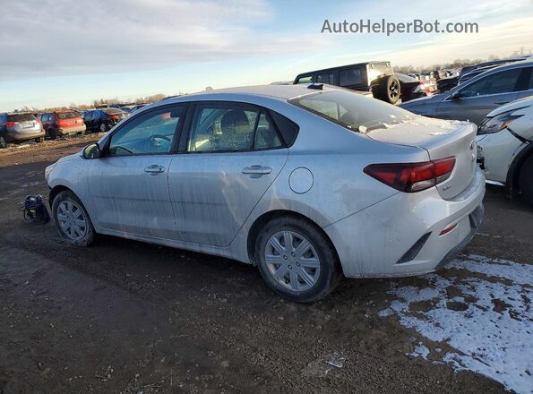 3KPA24AD8ME413644 2021 KIA RIO Silver Задня ліва чверть