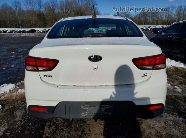 3KPA24AD9LE293044 2020 KIA RIO White Widok z tyłu