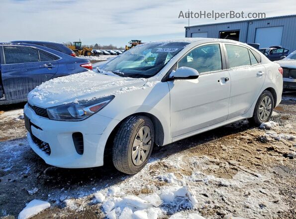 3KPA24AD9LE293044 2020 KIA RIO White Przód lewy