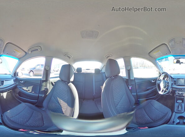 3KPA24AD9LE302096 2020 KIA RIO Серый Вид наклейки с VIN-кодом