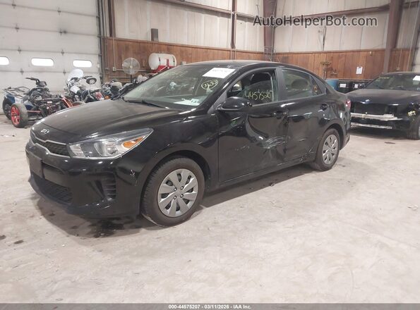 3KPA24AD9LE360113 2020 KIA RIO Черный Передняя левая четверть