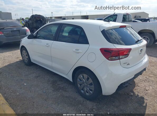 3KPA25AD0LE276672 2020 KIA RIO 5-DOOR White Tył lewy