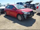 2022 Kia Rio 5-door S Red vin: 3KPA25AD2NE482241