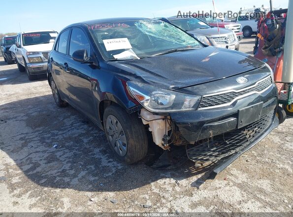 3KPA25AD4LE337585 2020 KIA RIO 5-DOOR Black Vista frontal