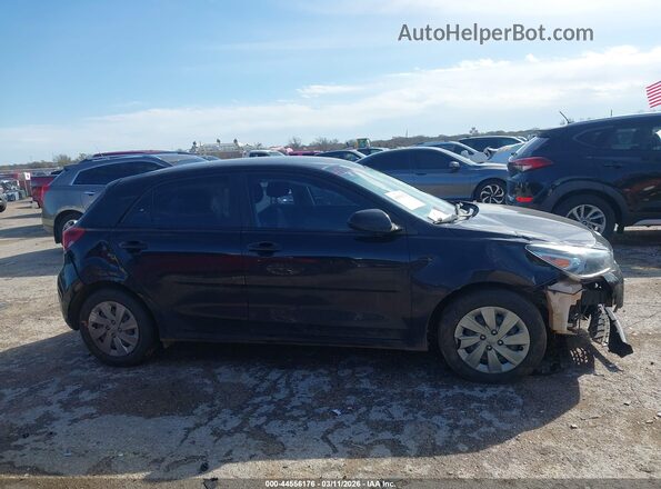 3KPA25AD4LE337585 2020 KIA RIO 5-DOOR Black Vista interior trasera