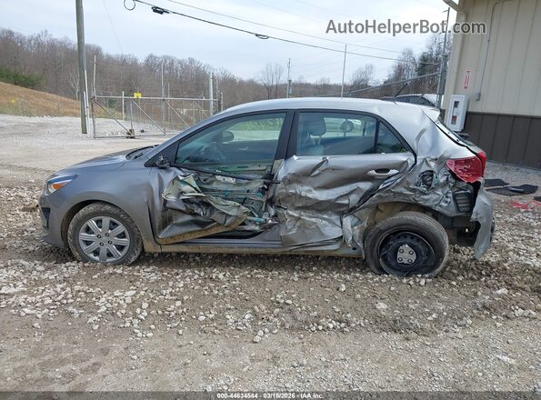 3KPA25AD5NE463862 2022 KIA RIO 5-DOOR Gray Vista interior de 360 grados